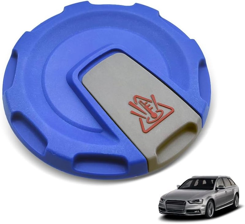 Uselection 4M0121321K Engine Coolant Reservoir Cap 1.4Bar Replacement for A4 A5 A6 A7 A8 S4 S5 Q5 Q7 Q8 RS4 RS5, Toureg, Porsche 4M0121321J - Image 1